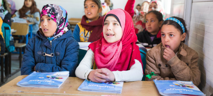 難民であることが理由で教育の機会を奪われないように。教育支援が未来を創る
