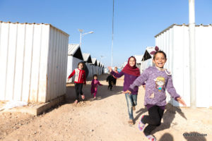 ヨルダンの難民キャンプに暮らす子どもたち